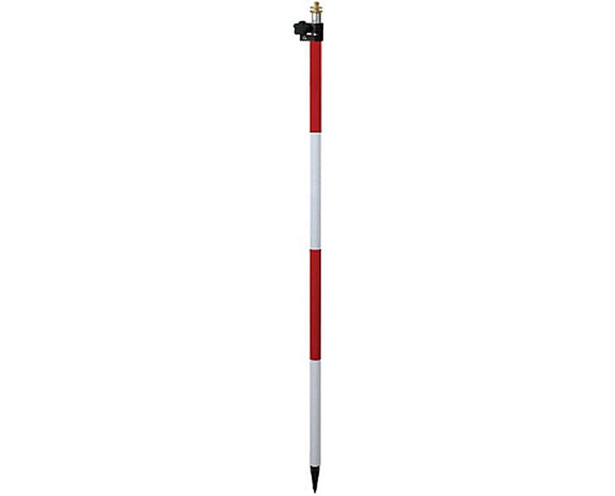 8.53' Contractor TLV Prism Pole, Feet/10ths & Metric