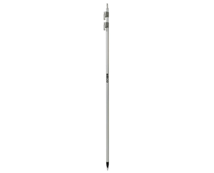 12 feet Aluminum Swiss Style Prism Pole w/ QLV Lock & Dual Graduations