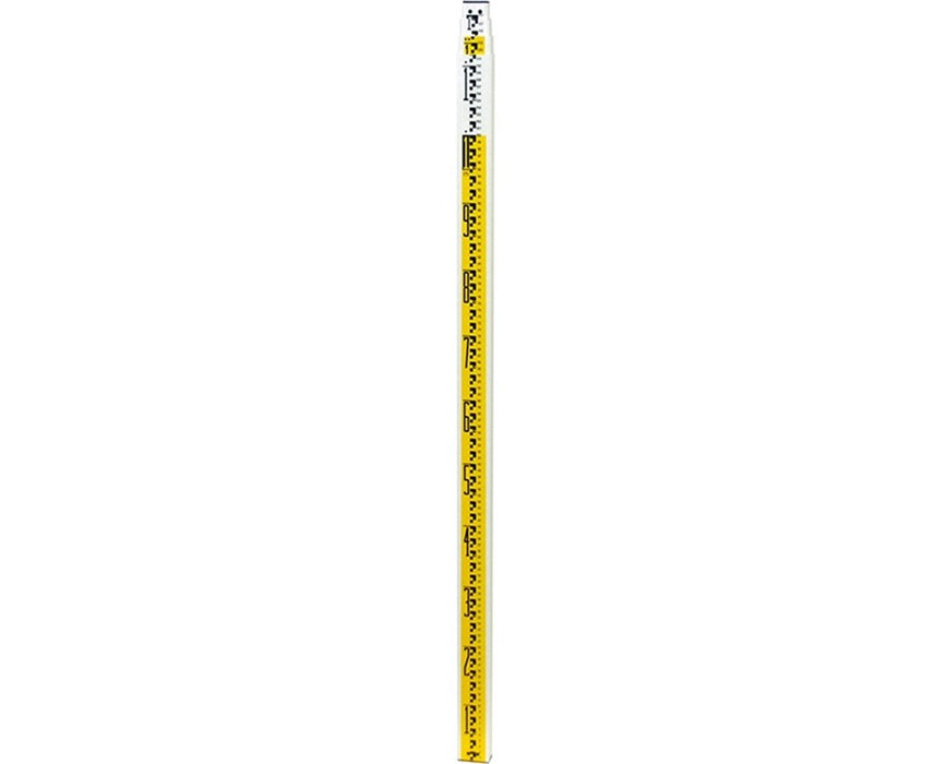 4 m Crain Rectangular CR Fiberglass Leveling Rod, Centimeters