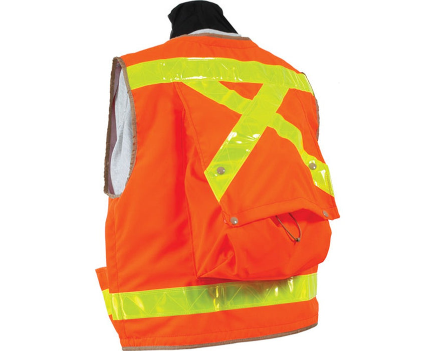 8063-Series Class 2 Surveyors Utility Vest with Outlast Liner