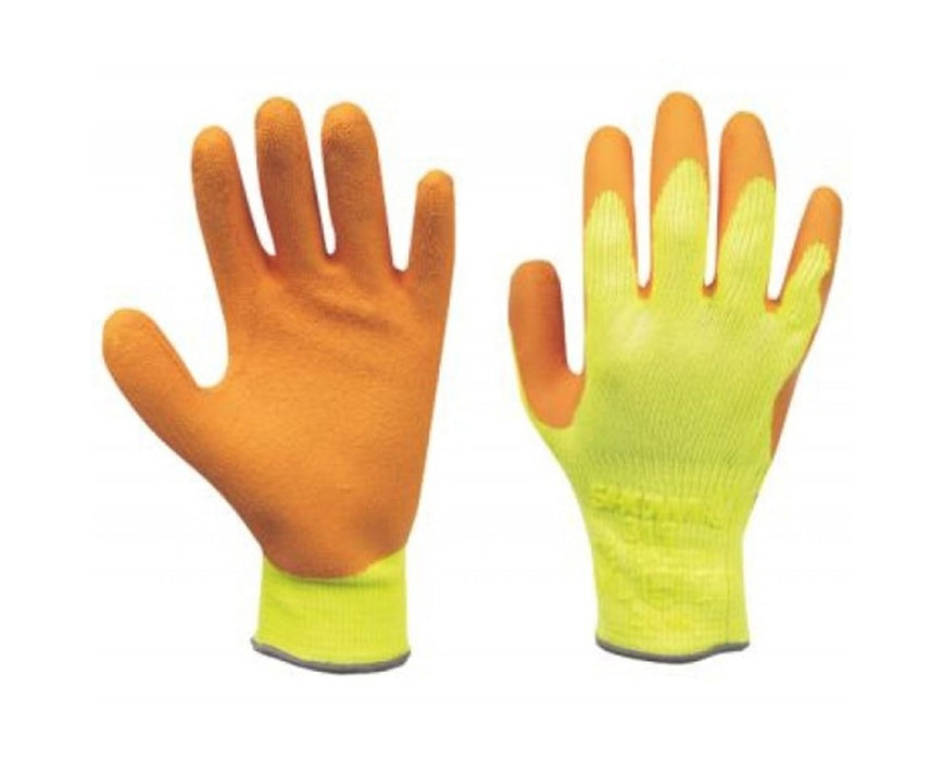 Showa 317 Atlas Hi-Viz Yellow Work Gloves
