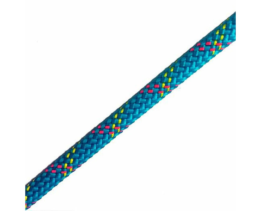 Atlas 9/16" Rigging Double Braid Rope, 150' L - Blue, Standard Ends