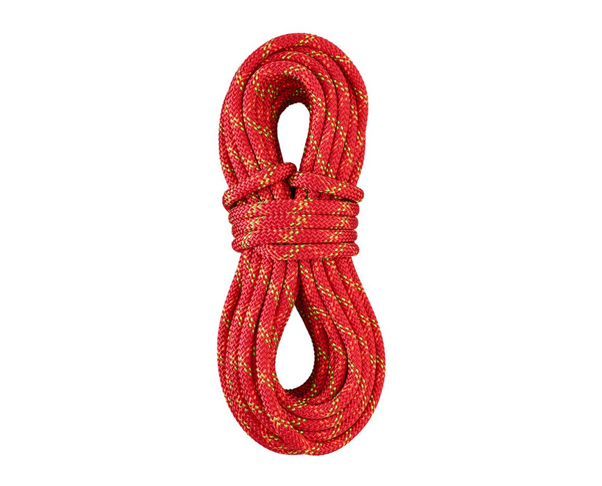 Atlas 9/16" Rigging Double Braid Rope, 150' L - Red, Eye-Spliced 2 Ends