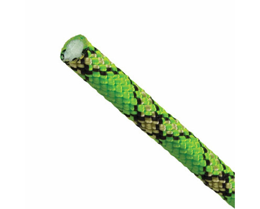 Snakebite 10mm Green Kernmantle Climbing Rope, 600' L - Standard Ends