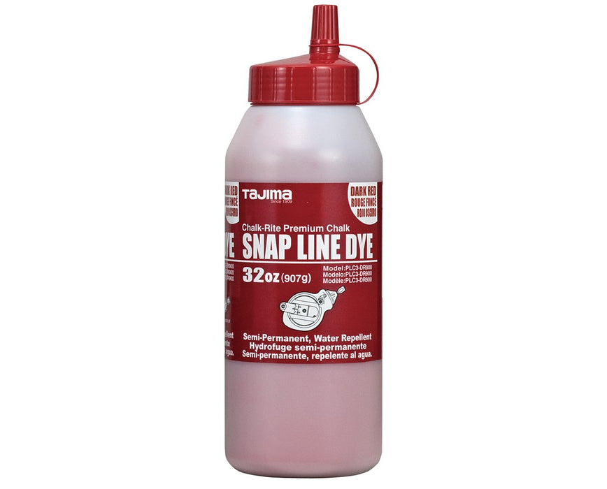 Snap Line Dye Semi-Permanent Marking Chalk