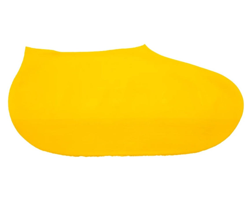 Boot Saver Disposable Rubber Overshoe – 100/Cs - Yellow, 2X Large