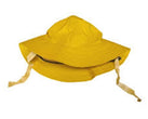 Yellow Lined Hat with Ear Flaps & Chin Strap