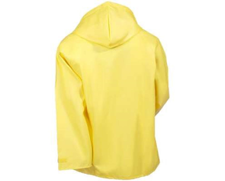 Flame Resistant Yellow Jacket Storm Fly Front and Attached Hood