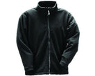 3.1 - Heavy Weight Fleece Jacket - Black - Zipper Fly Front