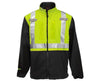 Wind Resistant Class 2 High Visibility Fleece Jacket