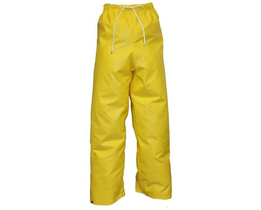 2XL Flame Resistant Yellow Pants with Plain Front