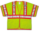 High Visibility Two-Tone Safety Vest Fluorescent Yellow Green