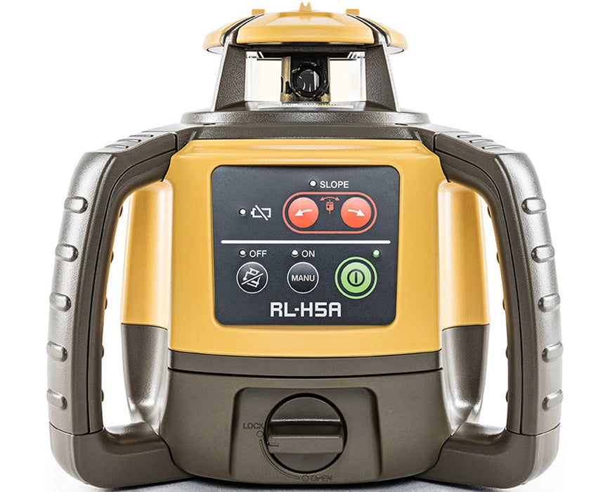 RL-H5A Horizontal Self-Leveling Rotary Laser w/ LS-80X Receiver & Rechargeable Battery