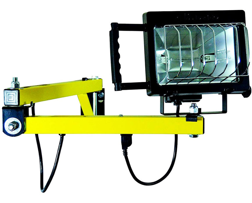 Standard Loading Dock Quartz Halogen Light with 40" Arm Length