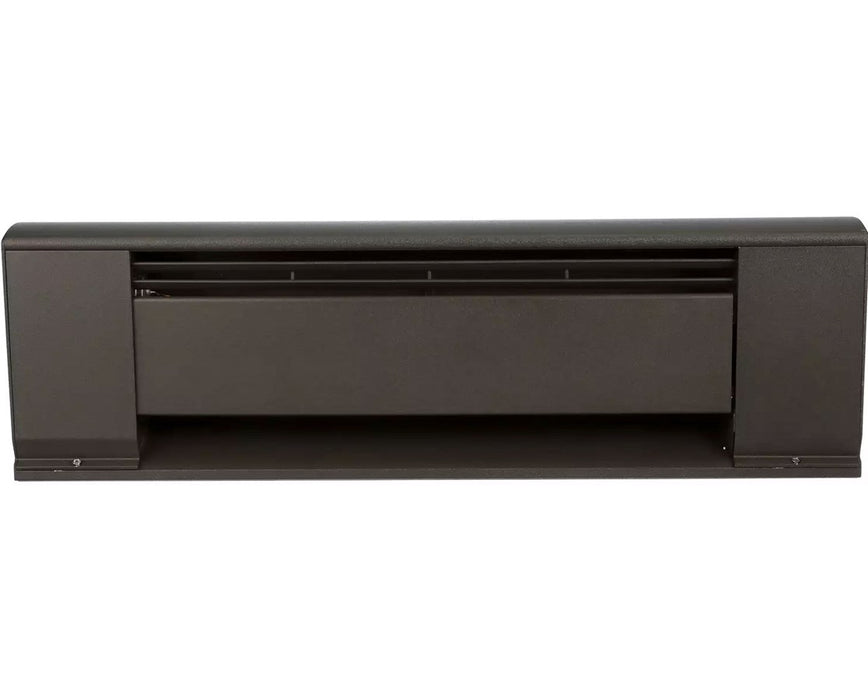 3700 120 V, 28" Architectural-Style Baseboard Heater, Commercial Brown