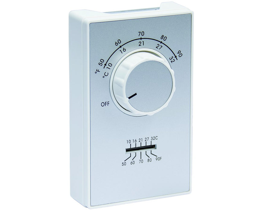 ET9 Line Voltage Room 2-Stage Thermostat w/ Thermometer, Heat