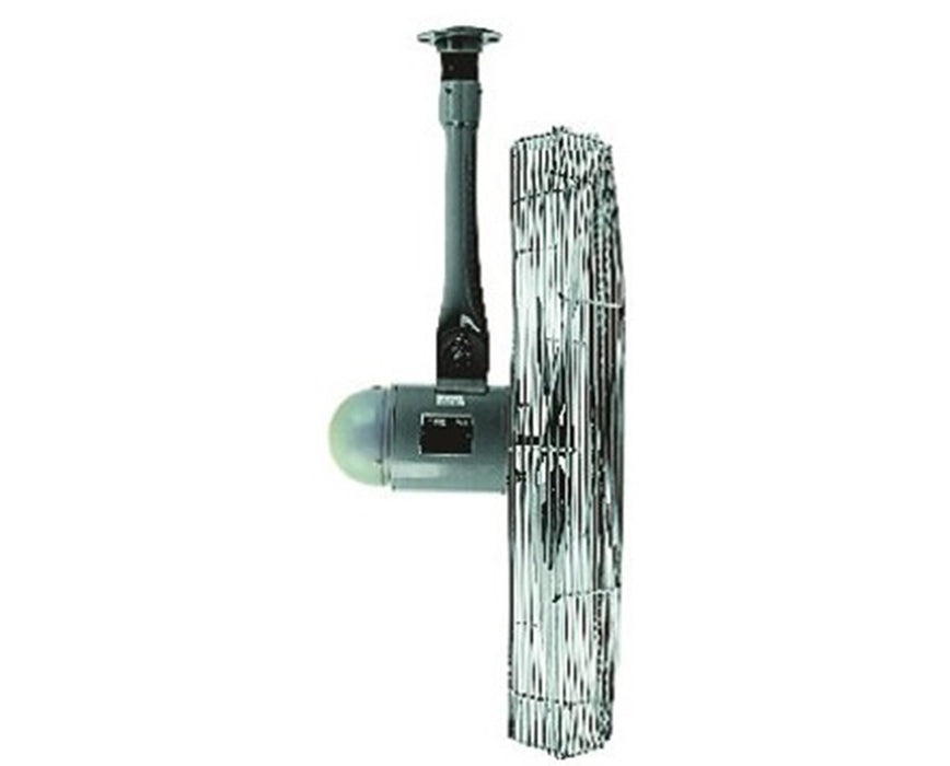 Industrial Unassembled Super Duty 30" Air Circulator with Ceiling Mount