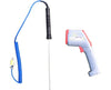 Infrared Soil Thermometer with Laser and Probe