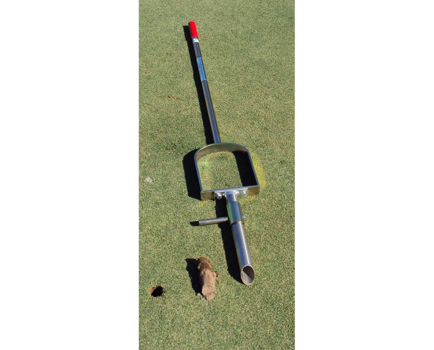 Plug Popper Soil Sampler with Foot Peg Ejector
