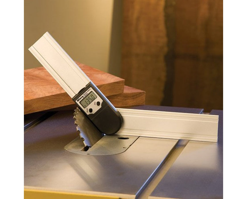 Digital Protractor Readout with Set Miter